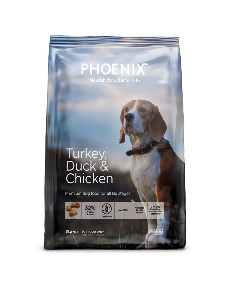 PHOENIX TURKEY DUCK CHICKEN 3KG