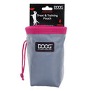 DOOG TREAT & TRAINING POUCH GREY/PINK SMALL