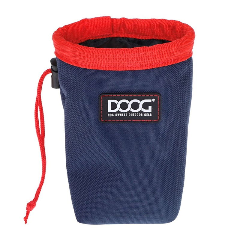 DOOG TREAT & TRAINING POUCH NAVY/RED SMALL