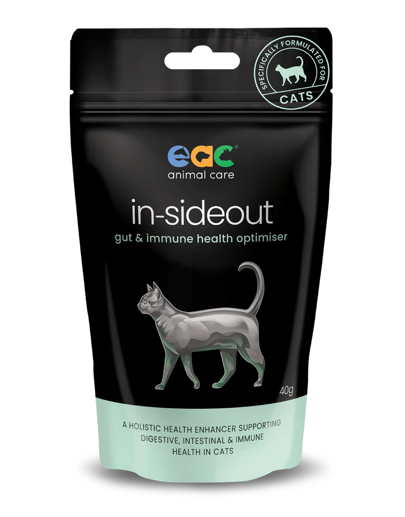 EAC IN-SIDEOUT CAT PRE & PROBIOTICS 40G