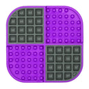 **LICKIMAT DOG SLOMO WET & DRY SLOW FEEDER PURPLE