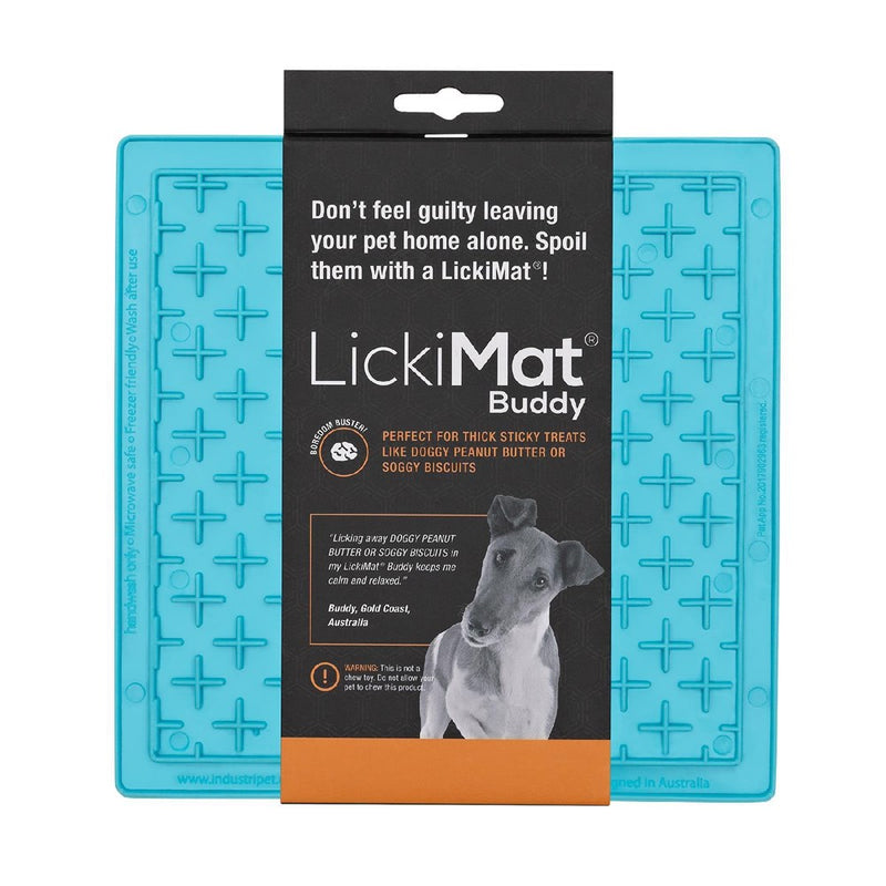 LICKIMAT BUDDY SLOW FEEDER BLUE