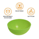 LICKIMAT WOBBLE SLOW FEEDER GREEN