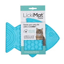 LICKIMAT FELIX SLOW FOOD BOWL FOR CATS TURQUOISE