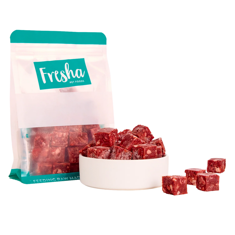 FRESHA BEEF ORGAN BLEND CUBES 500G