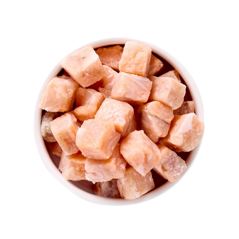 FRESHA SALMON BELLY CUBES 500G