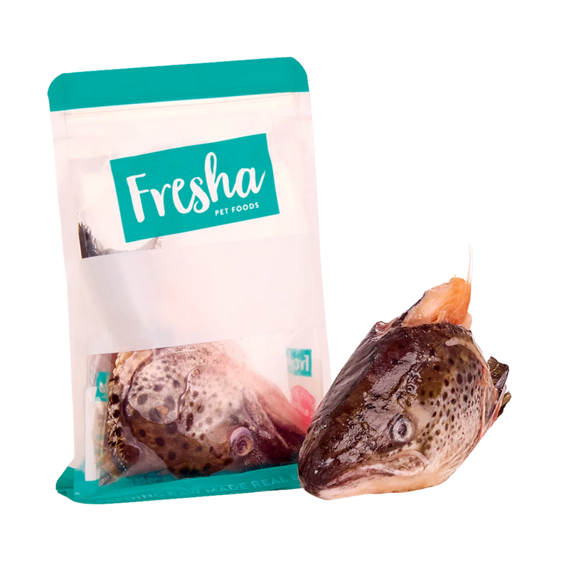 FRESHA SALMON HEADS 2PK