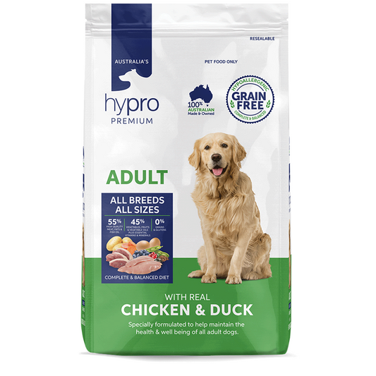 HYPRO DOG GRAIN FREE CHICKEN & DUCK 2.5KG