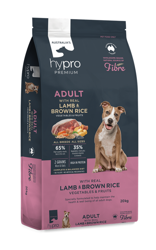 HYPRO DOG LAMB & RICE 2.5KG