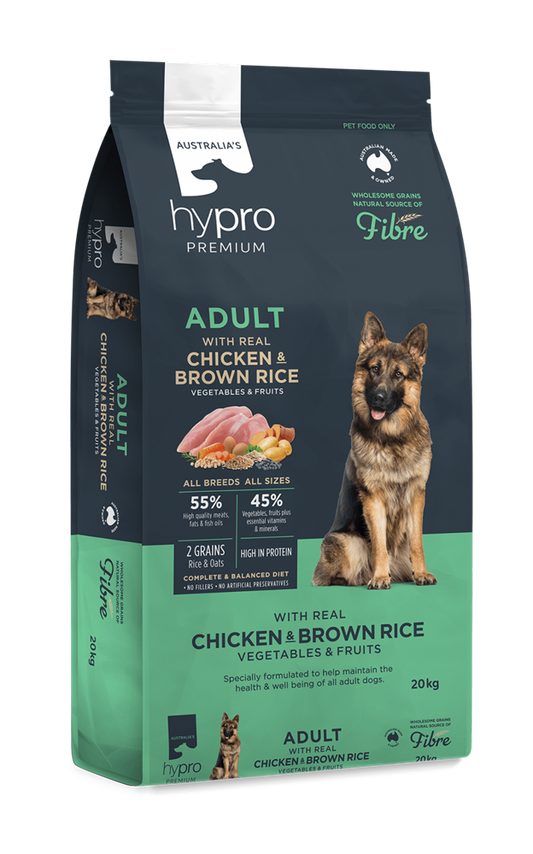 HYPRO DOG CHICKEN & RICE 2.5KG