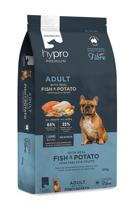 HYPRO DOG FISH & POTATO 2.5KG