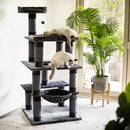 KAZOO 5 LEVEL PLAYGROUND SCRATCHER CHARCOAL