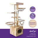 KAZOO SCANDI CAT SCRATCH TREE