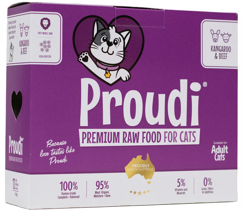 PROUDI CAT KANGAROO & BEEF BARF 1.08KG
