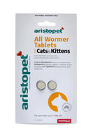 ARISTOPET ALL WORMER CAT 2PK