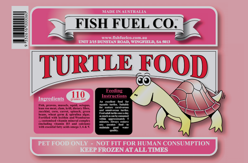 FISH FUEL TURTLE FOOD 110G
