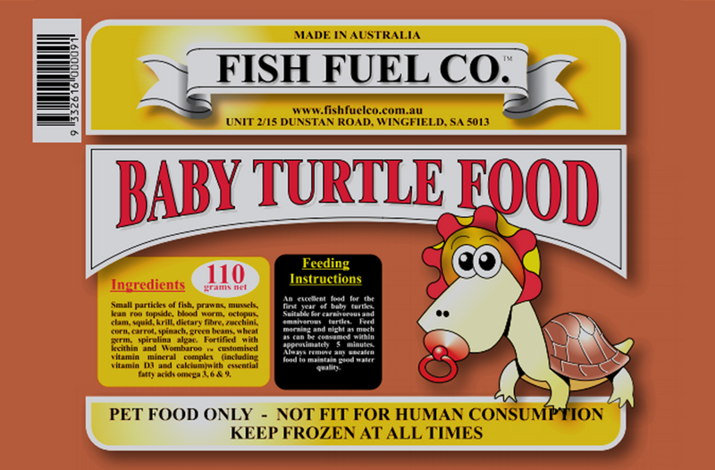 FISH FUEL BABY TURTLE FOOD 110G