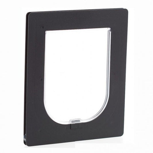 PETWAY PET DOOR LARGE BLACK