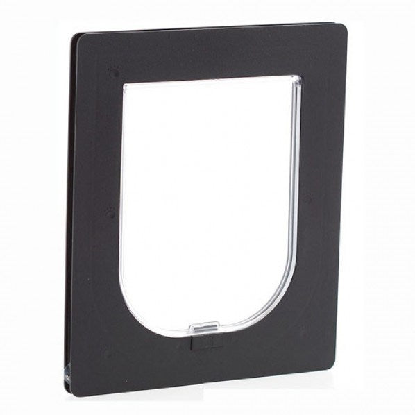 PETWAY PET DOOR SMALL BLACK