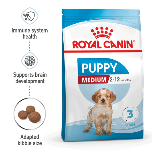 ROYAL CANIN DOG MEDIUM PUPPY 4KG