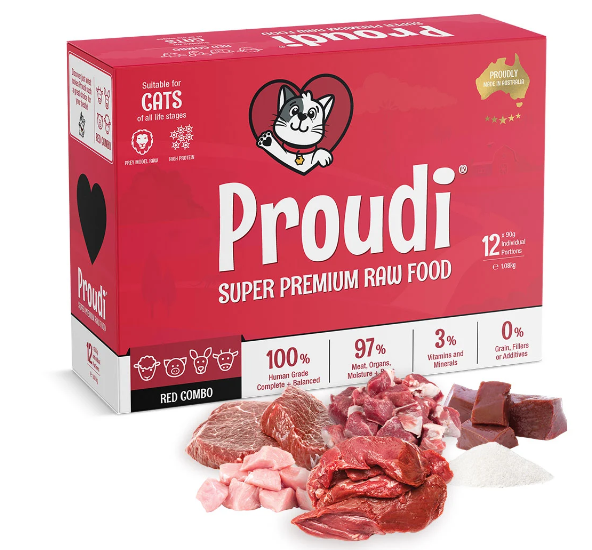 PROUDI CAT RED COMBO BARF 1.08KG