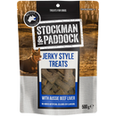 STOCKMAN & PADDOCK BEEF JERKY TREATS 500G