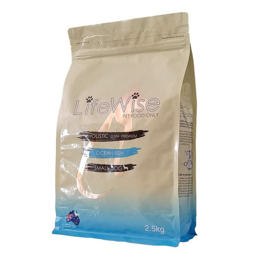 LIFEWISE OCEAN FISH & LAMB SMALL BITES 2.5KG