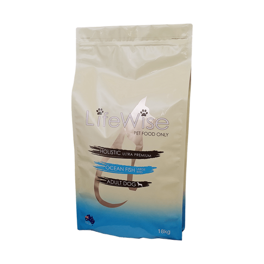 LIFEWISE OCEAN FISH & LAMB LARGE BITES 18KG