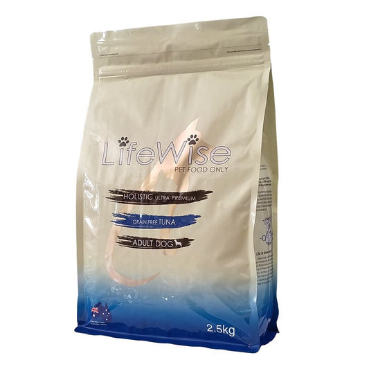 LIFEWISE GRAIN FREE WILD TUNA 2.5KG