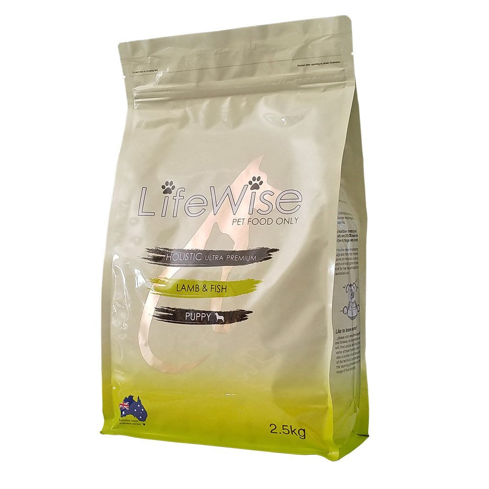 LIFEWISE PUPPY LAMB & FISH 2.5KG