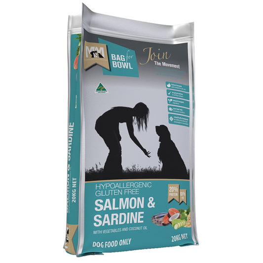 MEALS FOR MUTTS DOG SALMON & SARDINE 20KG