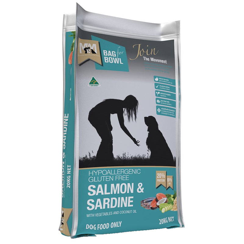 MEALS FOR MUTTS DOG SALMON & SARDINE 20KG
