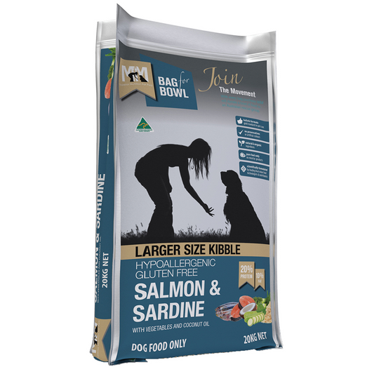 MEALS FOR MUTTS LARGE DOG SALMON & SARDINE 20KG