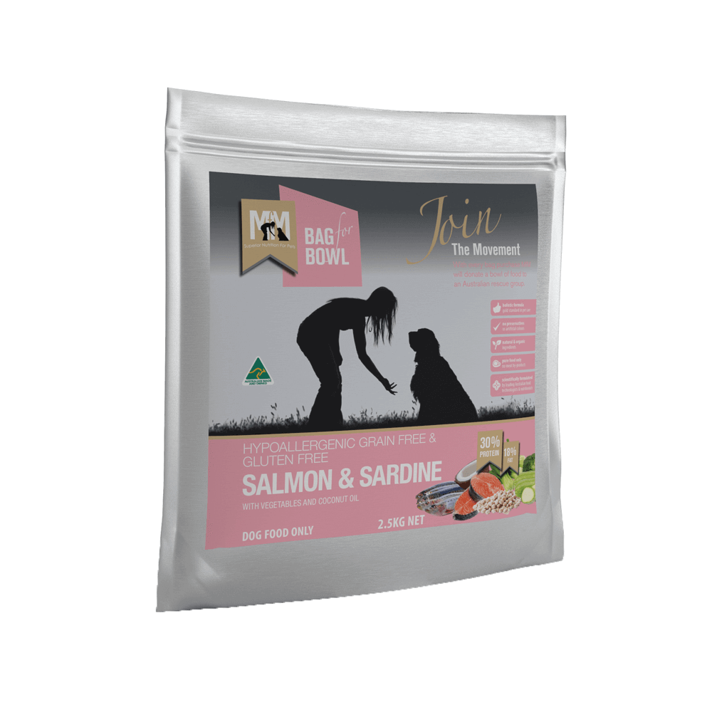 MEALS FOR MUTTS DOG GF SALMON & SARDINE 2.5KG