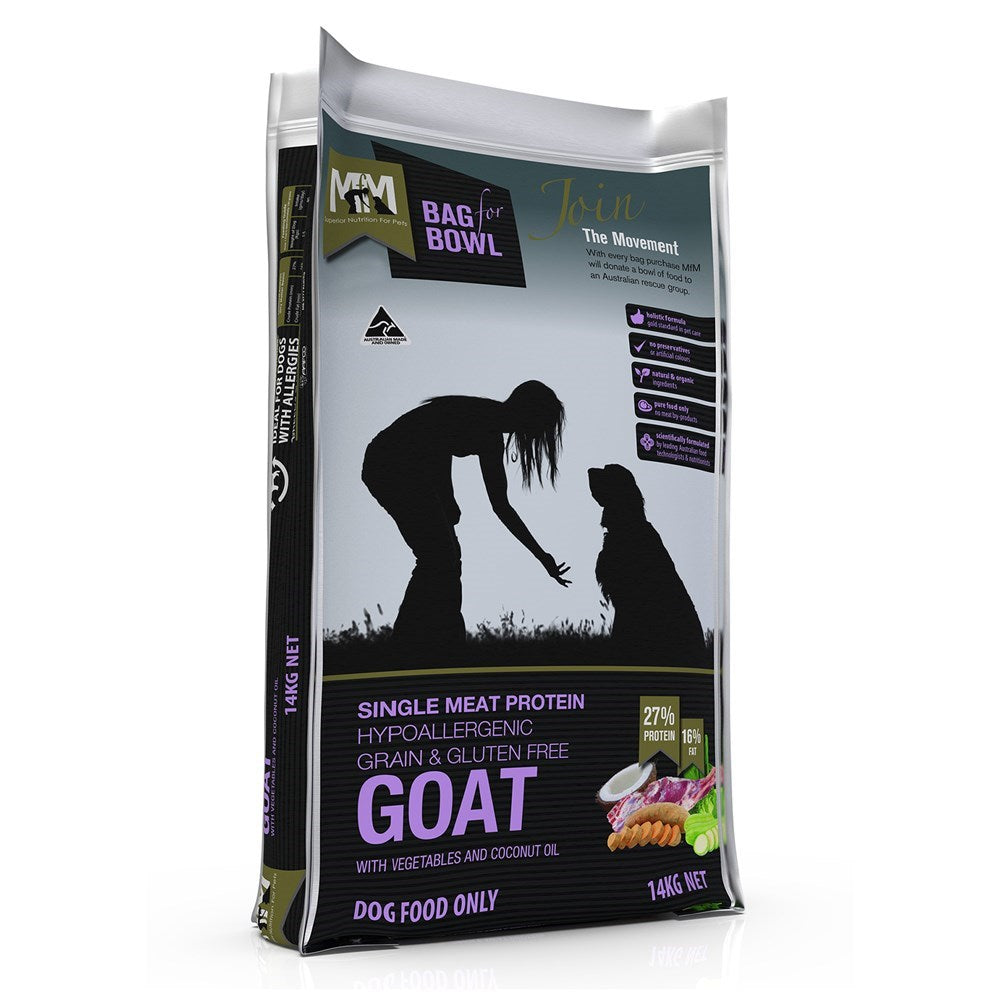 MEALS FOR MUTTS DOG SINGLE PROTEIN GOAT 14KG