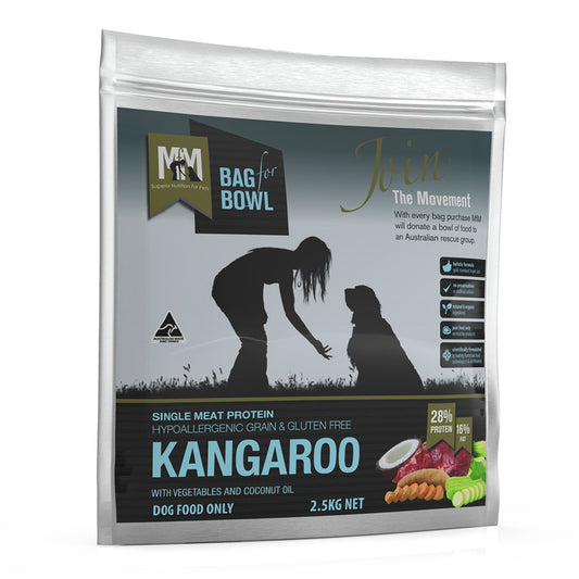 MEALS FOR MUTTS DOG SINGLE PROTEIN ROO 2.5KG