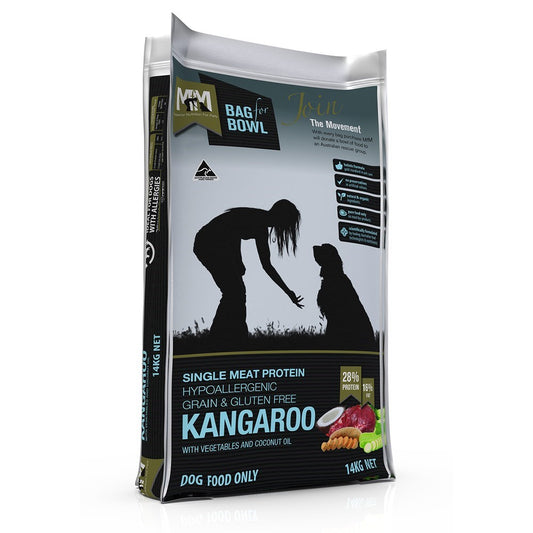 MEALS FOR MUTTS DOG SINGLE PROTEIN ROO 14KG