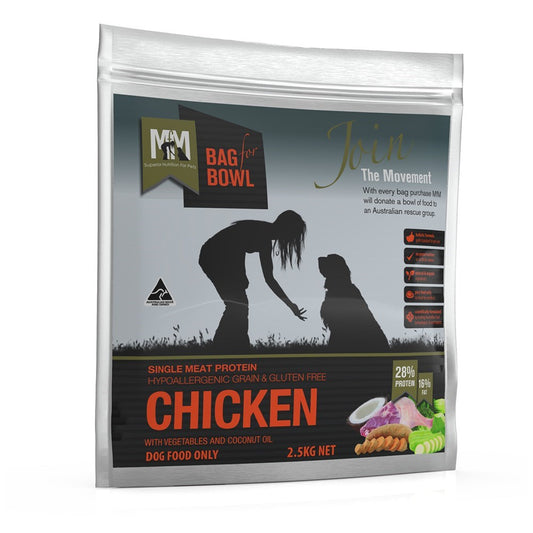 MEALS FOR MUTTS DOG SINGLE PROTEIN CHICKEN 2.5KG