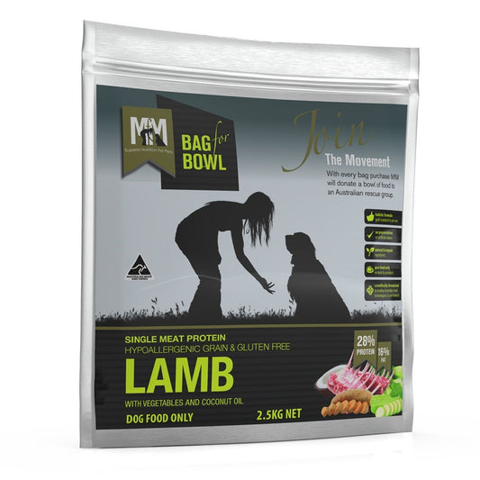 MEALS FOR MUTTS DOG SINGLE PROTEIN LAMB 2.5KG