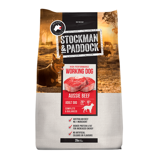 STOCKMAN & PADDOCK WORKING DOG 20KG