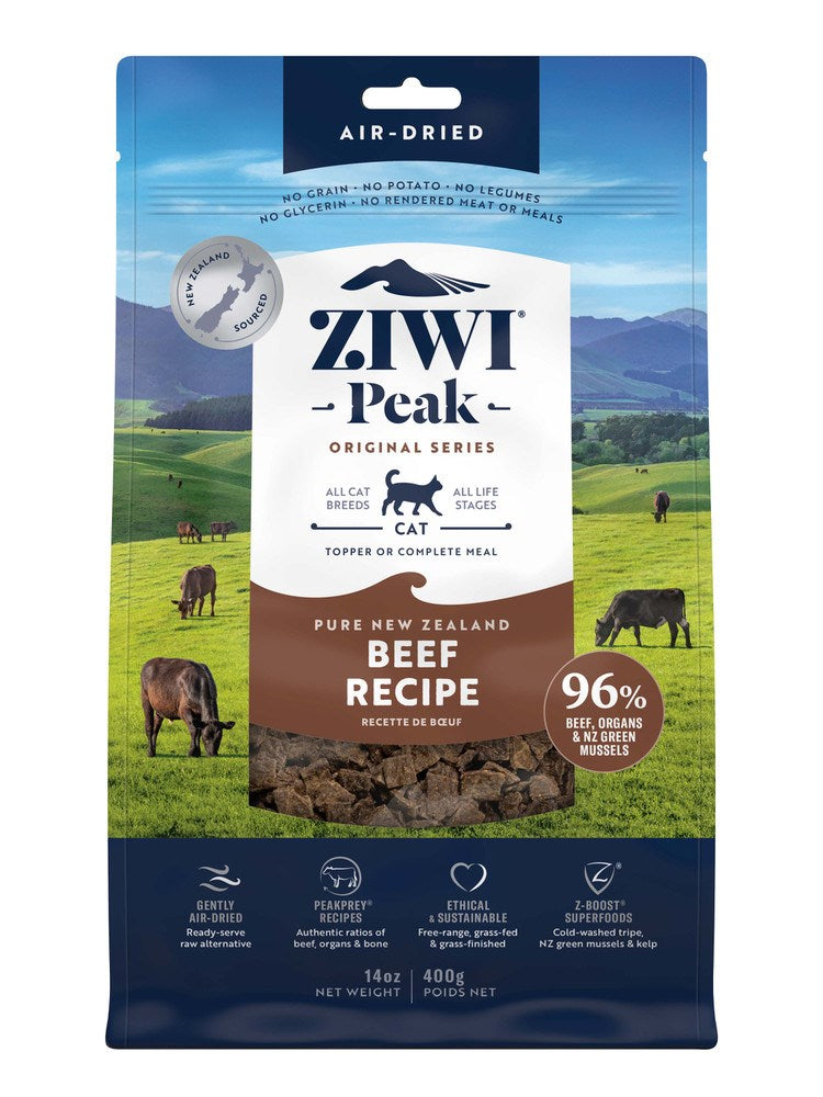 ZIWI PEAK CAT AIR DRIED BEEF 400G