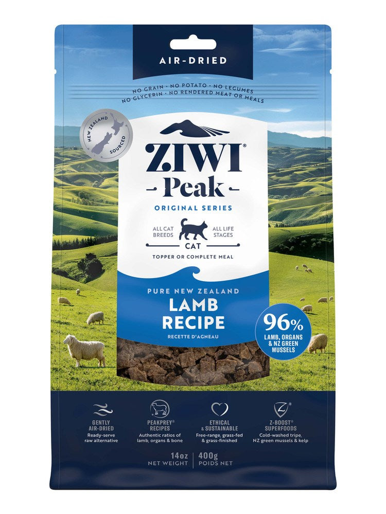ZIWI PEAK CAT AIR DRIED LAMB 400G