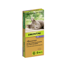 DRONTAL CAT PILLS 0-4KG 4PK