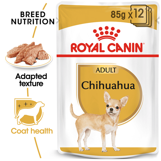 ROYAL CANIN DOG WET CHIHUAHUA ADULT BOX 12PK